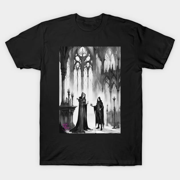 Knight Templar and the Devil, T-Shirt by Viper Unconvetional Concept